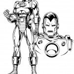 דף צביעה איירון מן 36