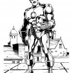 דף צביעה איירון מן 27