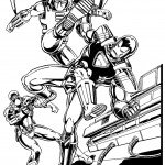 דף צביעה איירון מן 22