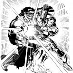 דף צביעה איירון מן 21