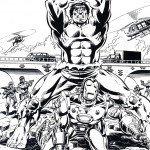 דף צביעה איירון מן 17