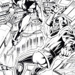 דף צביעה איירון מן 13