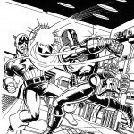 דף צביעה איירון מן 11