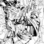 דף צביעה איירון מן 5