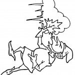 דף צביעה ג'ק והאפונים 2