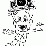 דף צביעה ג'ימי ניוטרון 9