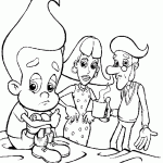 הוריו של ג'ימי ניוטרון מנסים לעודד אותו