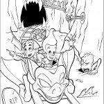 ג'ימי וחבריו עוברים דרך מנהרה מפחידה