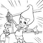 ג'ימי ניוטרון מציג למורה המצאה חדשה