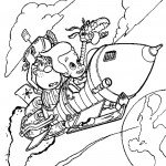 ג'ימי וחברו קרל טסים בחלל