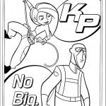 דף צביעה קים פוסיבל 16