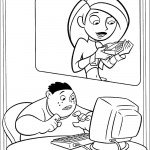 דף צביעה קים פוסיבל 15