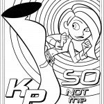 דף צביעה קים פוסיבל 13