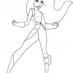 דף צביעה קים פוסיבל 12