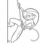 דף צביעה קים פוסיבל 10