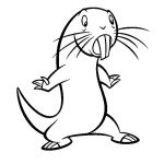 דף צביעה קים פוסיבל 7