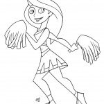 דף צביעה קים פוסיבל 1