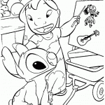 לילו מלמדת את סטיץ' על הוואי