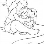 נאני מנסה להרגיע את לילו