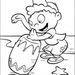 דף צביעה קווינסי מתופף