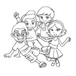 דף צביעה חבורת איינשטיין 4