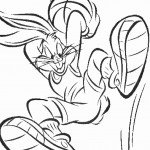 דף צביעה באגס באני כועס