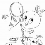 טוויטי מנסה לתפוס פרפרים