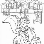 פפה לה פיו רוכב על קטנוע