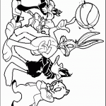 דף צביעה הדמויות המרכזיות בלוני טונס 2