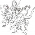 שר הטבעות - ארבעת ההוביטים