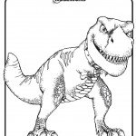 דף צביעה טייני הדינוזאור 1 דף צביעה טייני הדינוזאור 1
