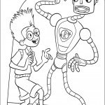 דף צביעה הרובוט ולואיס דף צביעה הרובוט ולואיס