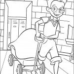 לואיס מוביל את מכונת הזמן שהמציא לואיס מוביל את מכונת הזמן שהמציא