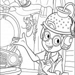 לואיס מציג את מכונת הזמן שהמציא לואיס מציג את מכונת הזמן שהמציא