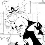 דף צביעה מגה מוח 2