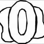 דף צביעה מספר 0 גדול ומקושט