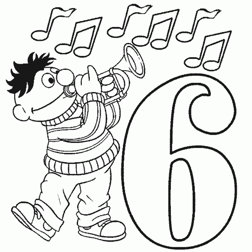 דף צביעה מספר 6 בעיטור רחוב סומסום