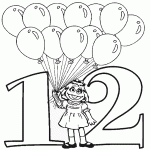 דף צביעה  מספר 12 בעיטור רחוב סומסום