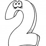 דף צביעה מספר 2 עם פרצוף