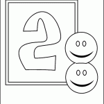 דף צביעה מספר 2 בעיטור סמיילים