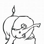 דף צביעה מספר 2 בעיטור פילון