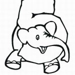 דף צביעה מספר 5 בעיטור פילון