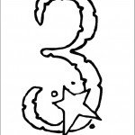 דף צביעה מספר 3 בעיטור כוכב