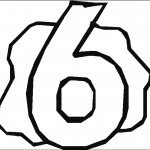 דף צביעה מספר 6 גדול ומקושט