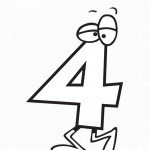 דף צביעה מספר 4 בעיטור עיניים