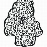 דף צביעה מספר 4 בעיטור עיגולים