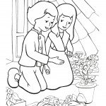 דף צביעה מלכת השלג 12