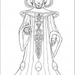 דף צביעה מלכת השלג 1