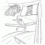 מטוס ומכונית מהסרט מטוסים דיסני