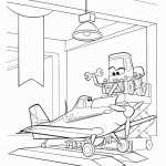 תיקון המטוס מתוך הסרט מטוסים של דיסני